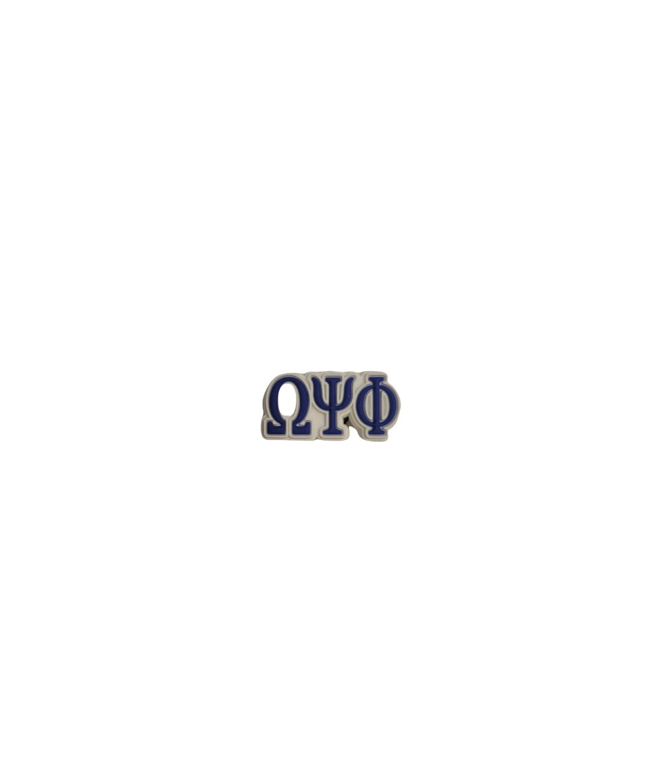 Omega Psi Phi Croc Charm