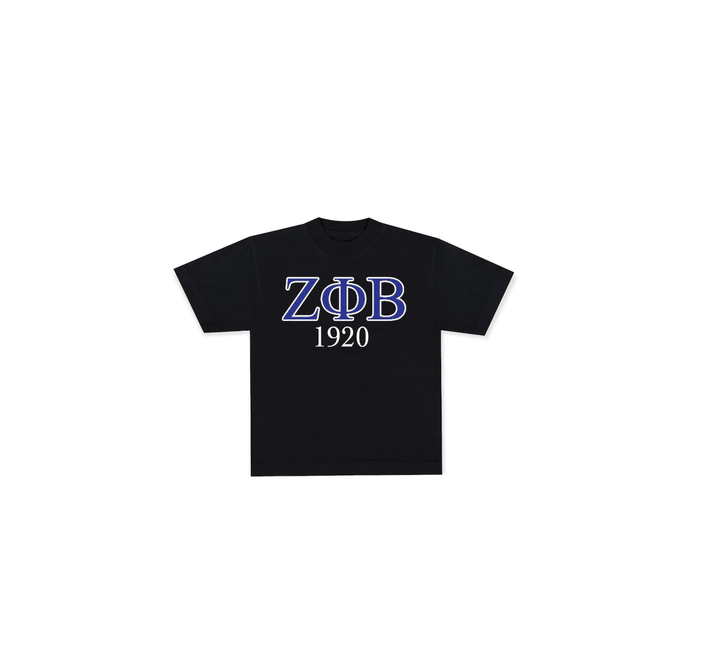 Zeta Phi Beta Greek Letter 1920 Tee