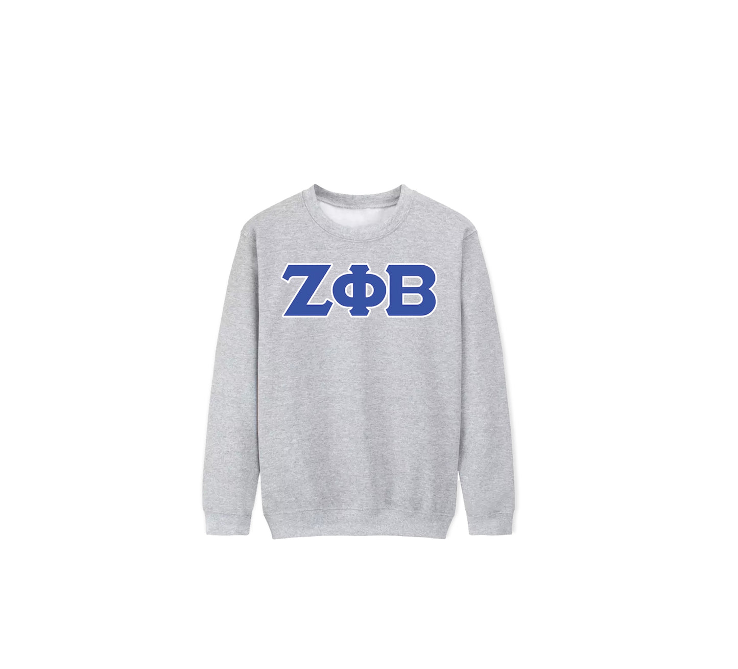 Zeta Phi Beta Greek Letter Crewneck