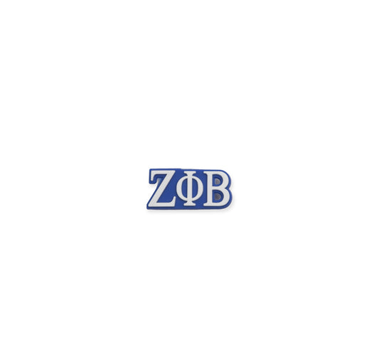 Zeta Phi Beta Croc Charm