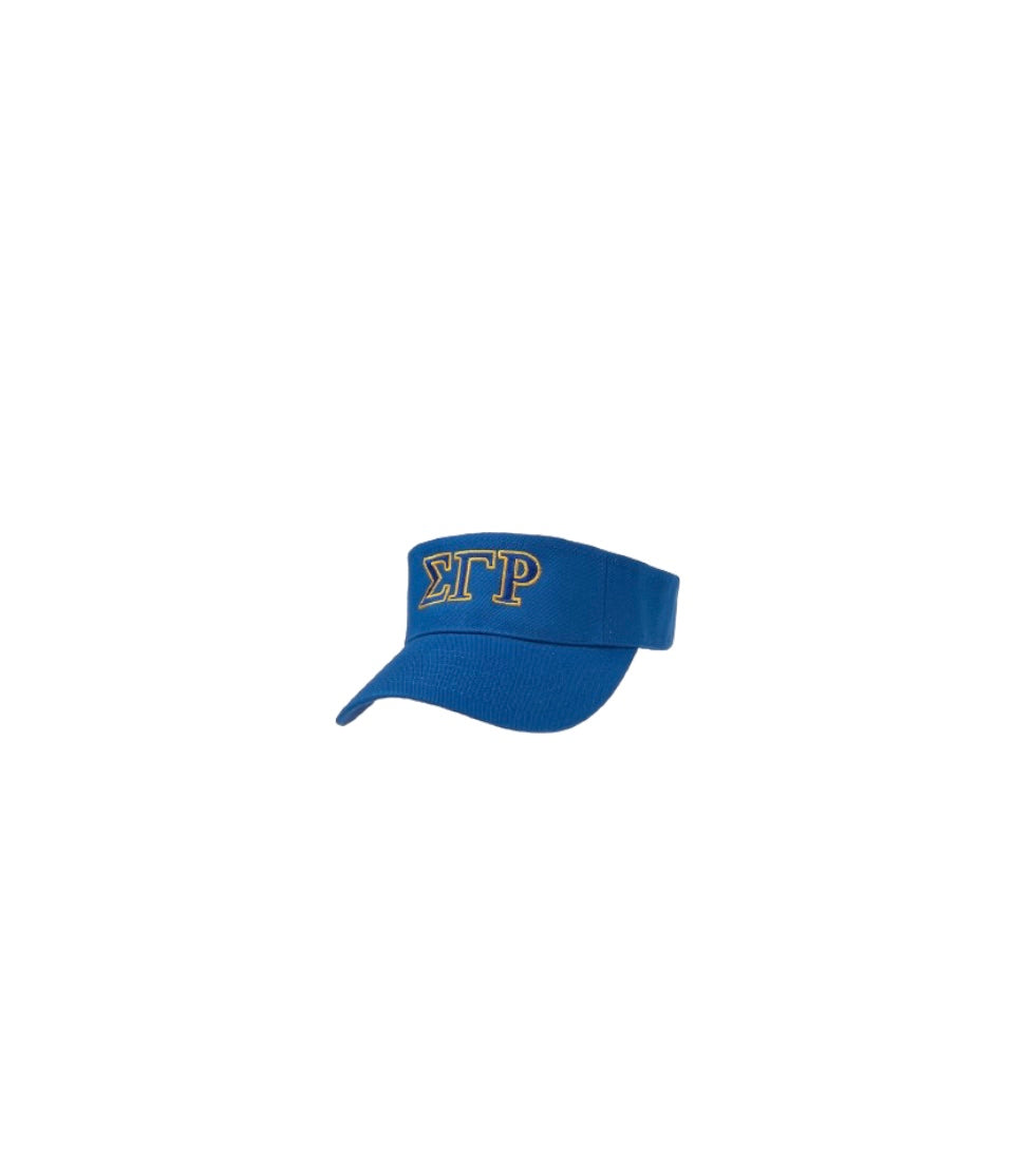 Sigma Gamma Rho Embroidered Visor