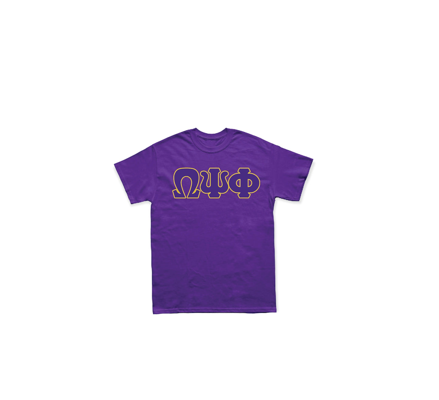 Omega Psi Phi Greek Letter Tee