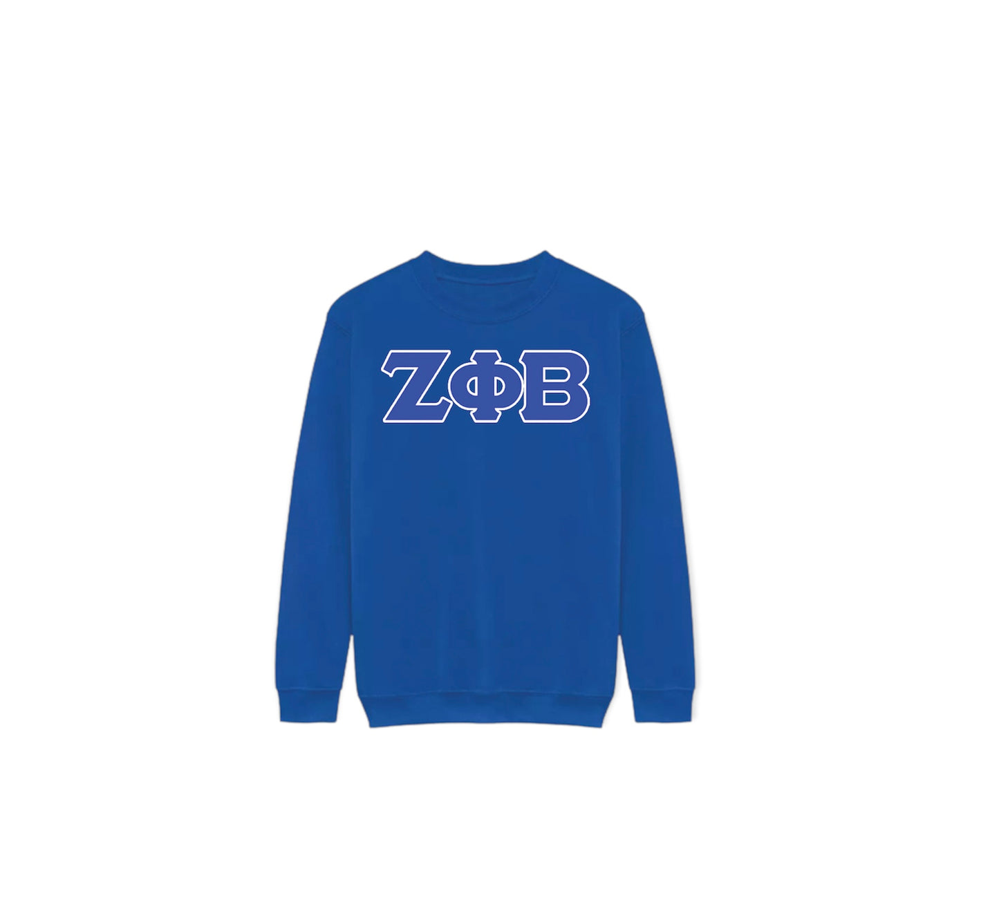 Zeta Phi Beta Greek Letter Crewneck
